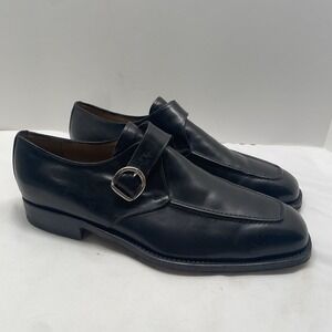 Barrow's Famous English Models Moccasins Men's Size EU 47 US 13 Black Leather